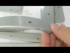 Guarnizione in gomma di silicone resistente alla fiamma con schiuma di gomma